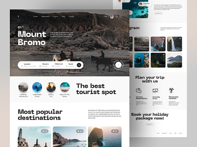 Travel Agency Landing Page