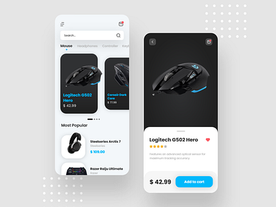 Gaming Gear Ecommerce App