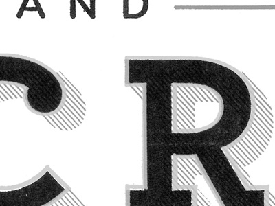 Orchard and Acre logo texture type