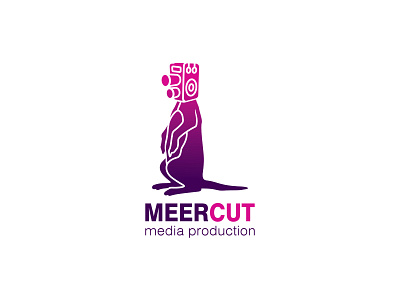 Meercut design logo vector