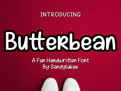 Butterbean A Fun Handwritten Font