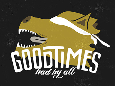 Good Times illustration monster type