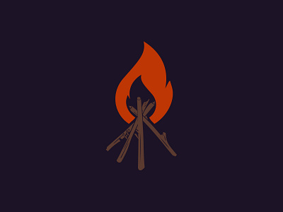 Burn campfire fire wood
