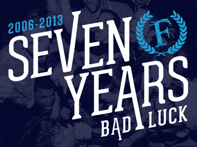 Seven Years Bad Luck sticker stickers type