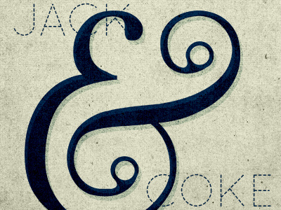 Elegant Vice ampersand type