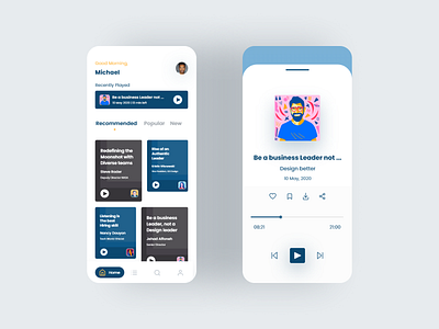 Podcast App Ui