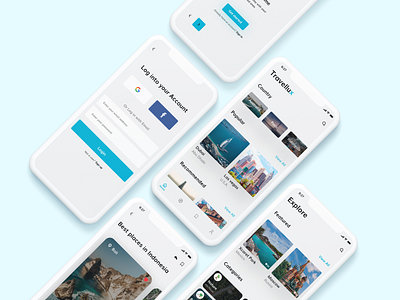 Travel  App ui