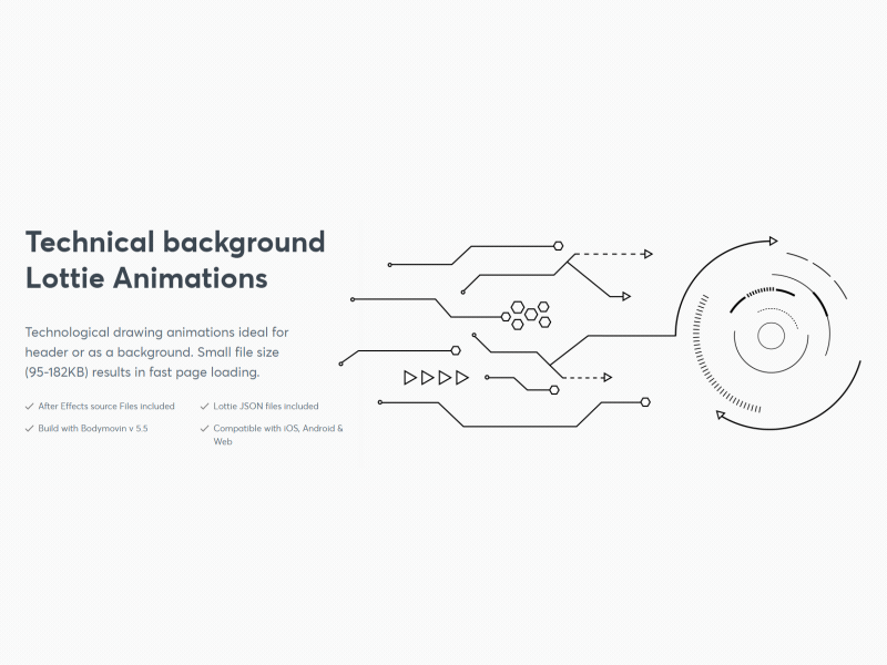 Technical background - Lottie Animation by  on Dribbble