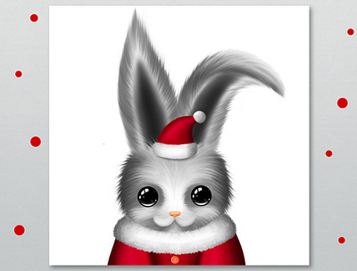 christmas bunny animal book illustration bunny character character design children christmas cute fairytale illustration illustrator