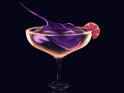 Cocktail book character cocktail design drawing fish game illustration illustrator juice
