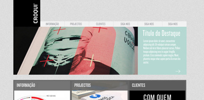 Homepage webdesign