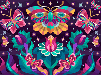 Butterfly Drawing Designs Themes Templates And Downloadable Graphic Elements On Dribbble