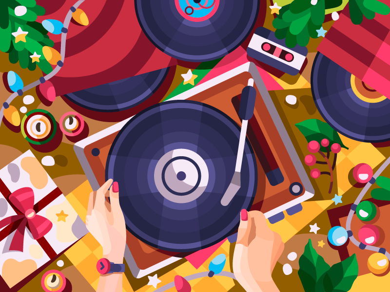 Download Old Vinyl Records By Elena Ianchenko On Dribbble