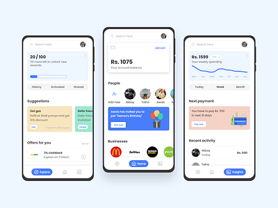 Asanify App - Reimaging Banking Experience appdesign appmockups designinspiration fintech fintechapp interactiondesign product productdesign userexperience userinterfacedesign uxdesigner uxuidesign