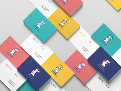 Business card design for Happetsy - pets dog shop