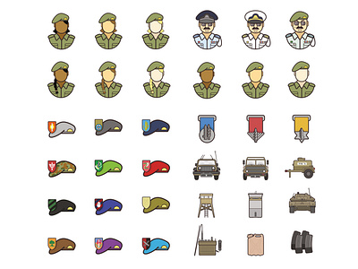 Army emojis