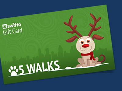 Swifto Gift Card card dog gift illustartion print xmas