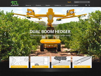 Dribble agricultureת tםך web design homepage