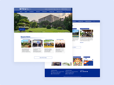 School website design system ui website