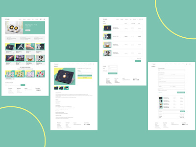 "TFCASES" Macbook cases online shopping - UX/UI design