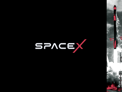 SpaceX Logo Redesign brand brand design brand identity branding branding design design logo logo design logo rredesign logodesign redesign spacex logo spacex logo redesign spacex redesign