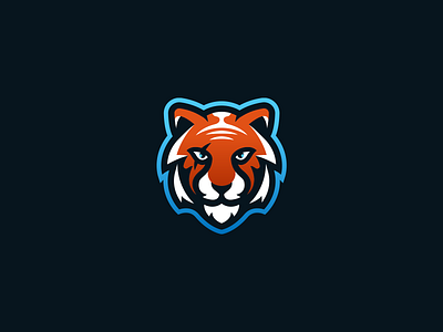 Tiger Fighter Mascot Logo by Angga Agustiya on Dribbble