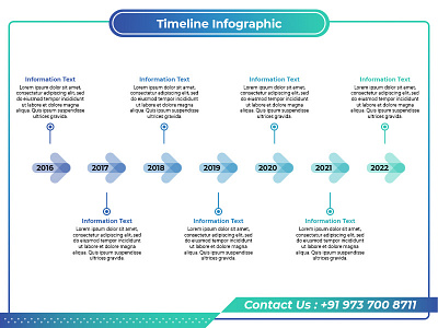 Timelines infographic templates