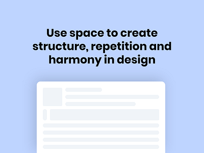 UI Tip - Spacing