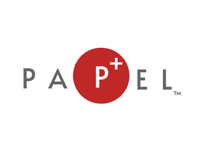 Papel logo logo minimalism