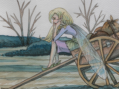 Sad Ahora childrensbook fantasy illustration picturebook sad