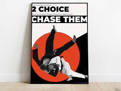 Judoposter graphic design judo photo photoshop poster sport
