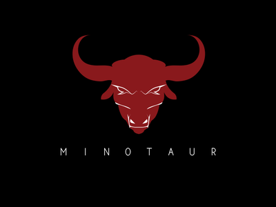 Minotaur Fitness Center Logo clean designe graphic design gym illustration logo