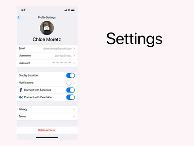 Settings daily ui 007