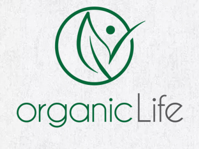 Organic Life branding design graphic design logo vector