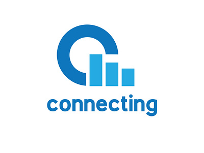 Connect Logos branding design graphic design logo vector