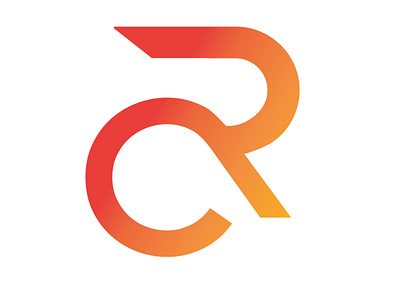 Logo C & R branding design graphic design logo vector