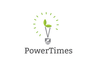 powertimes design icon logo vector web