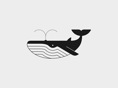 Whale Logo Design