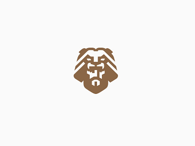 Heracles Logo Design beard brand branding graphic design greek mythology heracles hercules illustration lion logo mark masculine men portrait shield vector