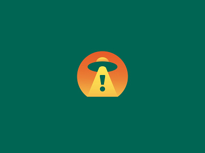Unknown Scan Alert Icon app branding cyber security graphic design icon illustration logo mark ufo ui vector