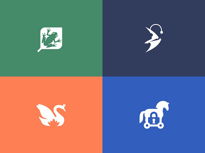 4 Logo Designs With Animals (Logofolio 2022)