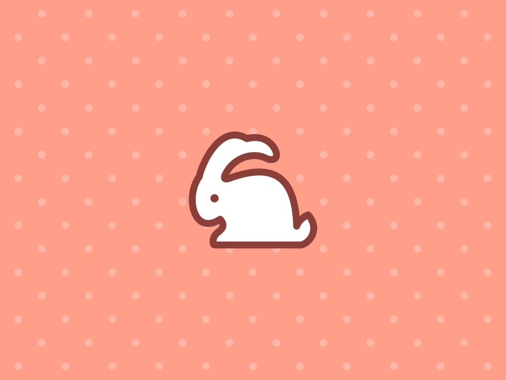 Little Rabbit Logo by Dmytro Krutko on Dribbble