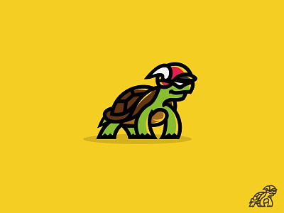 Turtle Mascot/Logo character conceptual delivery app delivery service illustration illustrative logo mascot racer turtle