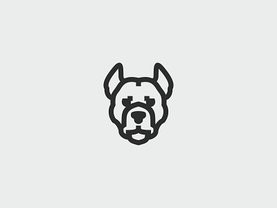 Pitbull Dog Logo