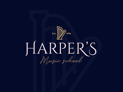 Harpers Music School Logo