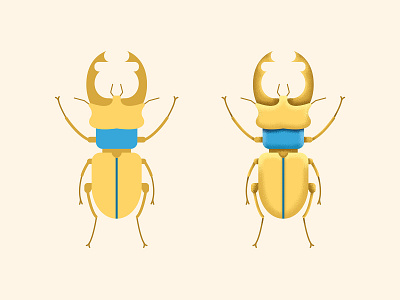 Stag Beetle beetle icon illustration texture vector vectorart