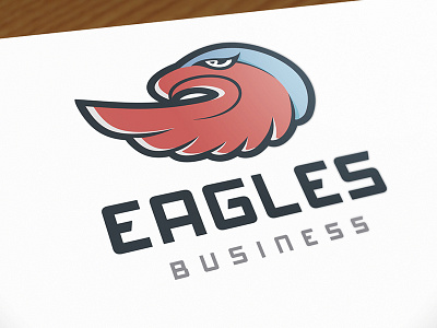 Eagle Team Logo america basket bird brand eagle marketing media multimedia patriot team usa wings