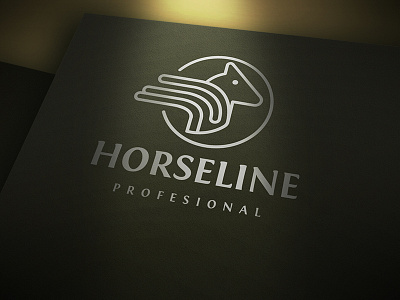 Pegasus Logo book crest elegant horse hotel insurance logo template media multimedia royal simple logo spa