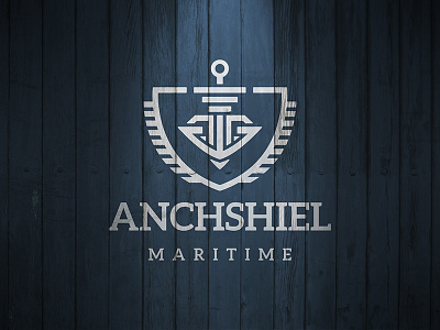 Anchor Security Logo anchor insurance justice logo template ocean sail sailing sailor sea secure security shield water