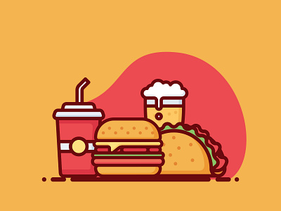 Fast Food illustration
